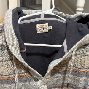 Faherty Striped Hoodie